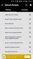 100+ Spinach Recipes captura de pantalla 1
