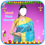 Diwali Woman Saree Suit