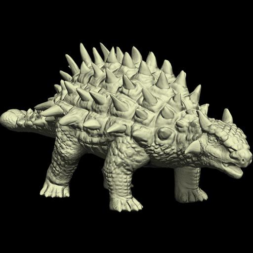 Ankylosaurus Mannequin