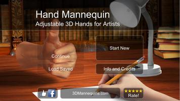 Hand Mannequin Affiche