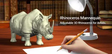 Rhinoceros Mannequin