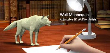 Wolf Mannequin