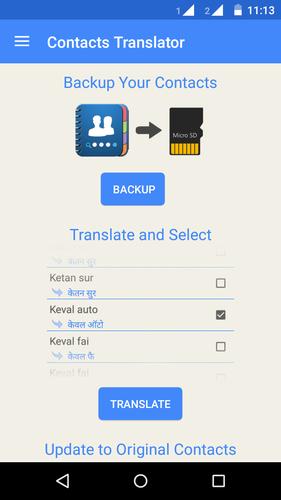 Contacts Translator For Android Apk Download