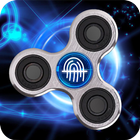 Fidget Spinner Fingerprint Lock Screen Prank Zeichen