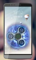 Fidget Spinner Fingerprint Lock Screen Prank capture d'écran 1