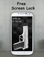 Pistol screen lock simulator اسکرین شاٹ 1