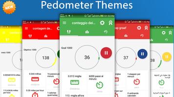 Pedo steps & Calorie Counter ảnh chụp màn hình 1