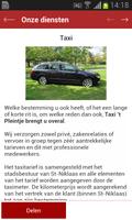 Taxi 't Pleintje स्क्रीनशॉट 2