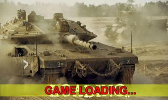 Helicopter Tank War Battlefield poster