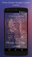 Number Lock Photo Screen Poster