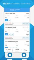 Train Seat Status Info >> Indian Rail Train Info Affiche