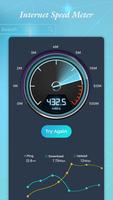 Internet Speed Fast 4G Meter Affiche