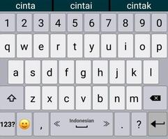 Indonesian /AppsTech Keyboards Affiche