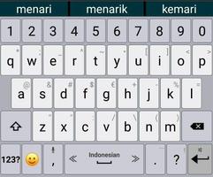 Indonesian /AppsTech Keyboards captura de pantalla 1