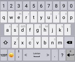 Latvian / AppsTech Keyboards โปสเตอร์