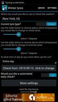 Winter Tyre Reminder screenshot 1