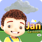 Jan Cartoon icon