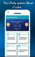 Cricket LIVEscores capture d'écran 2