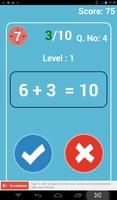 Fun Math Games capture d'écran 1