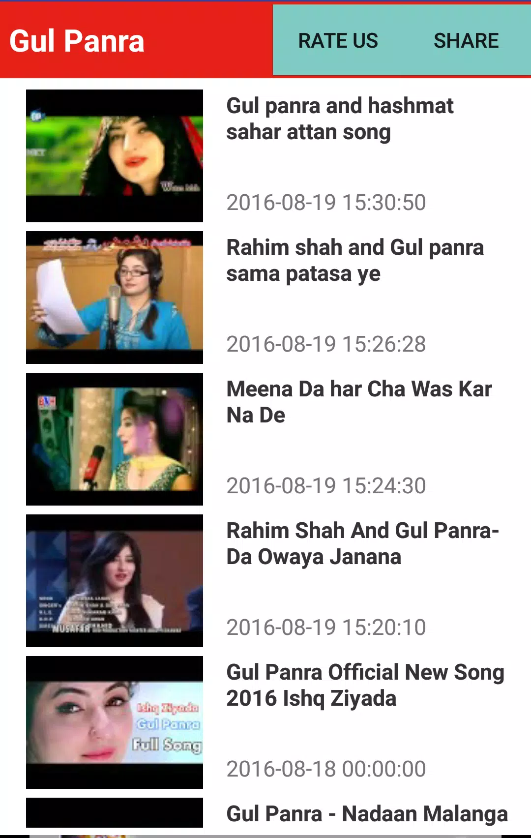 Gul Panra Songs: Official APK for Android Download