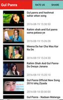 Gul Panra Songs: Official poster