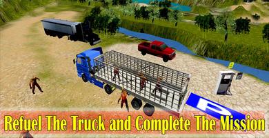 Zombie Transporter Truck Duty capture d'écran 3