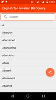 English To Hawaiian Dictionary syot layar 2
