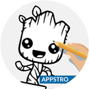 How To draw Groot APK