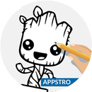 How To draw Groot APK