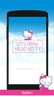 Poster How To Draw Hello Kitty