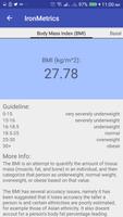 IronMetrics Fitness Calculator screenshot 1