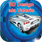 آیکون‌ 3D Design ala Valerie