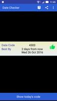 برنامه‌نما Fruit 'n' Veg Date Codes عکس از صفحه