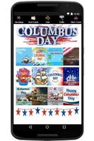 پوستر Happy Columbus Day / Indigenous Peoples’ Day