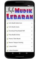 Info Mudik dan Arus Balik Lebaran poster