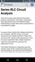 Learn AC Circuits captura de pantalla 3