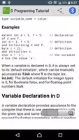 Learn D programming language imagem de tela 3