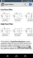Learn Electronics Filters screenshot 2