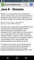 برنامه‌نما Learn Java 8 | Java-8 Tutorials عکس از صفحه