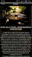 برنامه‌نما Hôtel de la Tulipe عکس از صفحه