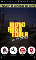 پوستر Moto Auto Ecole de la Challe