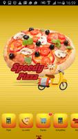 Speedy Pizza day and night Cartaz