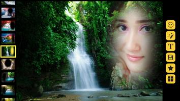 Special Waterfall photo frames Affiche