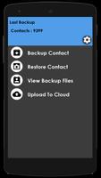 Contacts Backup and Transfer Affiche