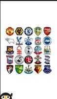 English Football Logos Affiche