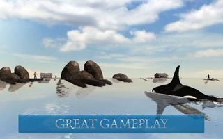 Whale Simulator 3D Free plakat