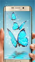 1 Schermata sfondi blu farfalla hd: live background hd