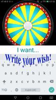 Lucky Roulette for Wishes ภาพหน้าจอ 1