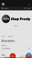 CKZu Shop Freely poster