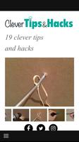 Clever tips and hacks Affiche